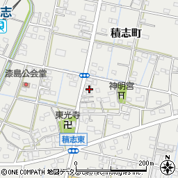 静岡県浜松市中央区積志町1080周辺の地図