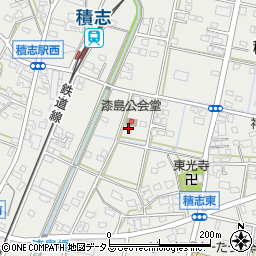 静岡県浜松市中央区積志町1104周辺の地図