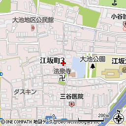 大阪府吹田市江坂町3丁目21-31周辺の地図