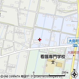 静岡県浜松市中央区大島町1605周辺の地図