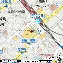 タリーズコーヒー ヤマトヤシキ加古川店周辺の地図