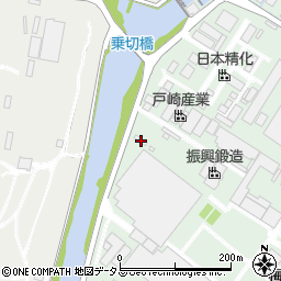 中谷建材株式会社　工事部周辺の地図