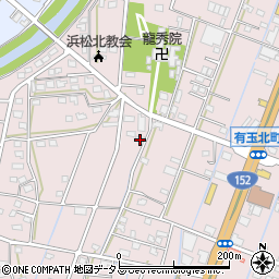 静岡県浜松市中央区有玉北町834周辺の地図