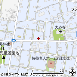 静岡県浜松市中央区大島町1116周辺の地図