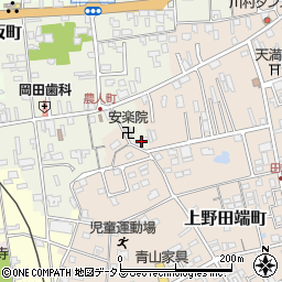 三重県伊賀市上野農人町480-1周辺の地図