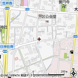静岡県浜松市中央区笠井町928周辺の地図