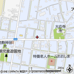 静岡県浜松市中央区大島町1117周辺の地図