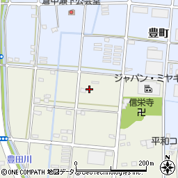 静岡県浜松市中央区豊西町965周辺の地図