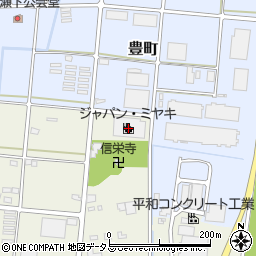 静岡県浜松市中央区豊西町950周辺の地図