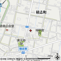 静岡県浜松市中央区積志町1081周辺の地図