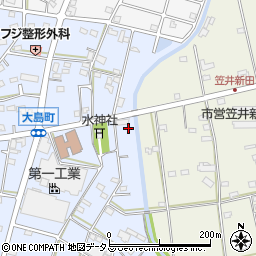 静岡県浜松市中央区大島町45周辺の地図