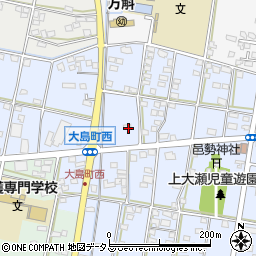静岡県浜松市中央区大島町1455周辺の地図
