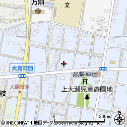 静岡県浜松市中央区大島町1339周辺の地図