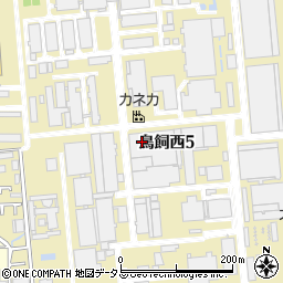 株式会社カネカ　大阪工場周辺の地図