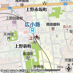 三重県伊賀市上野農人町428-6周辺の地図