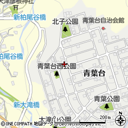 兵庫県神戸市北区青葉台36-10周辺の地図