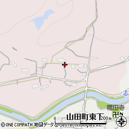 兵庫県神戸市北区山田町坂本東周辺の地図