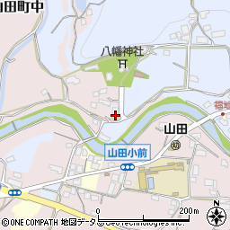 兵庫県神戸市北区山田町福地1周辺の地図