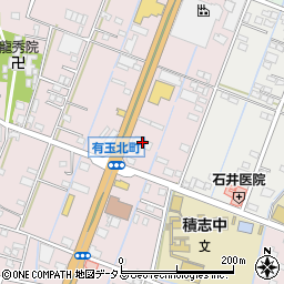 静岡県浜松市中央区有玉北町761周辺の地図