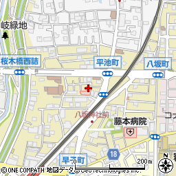 松島病院周辺の地図