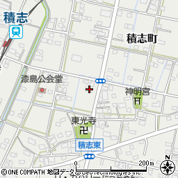 静岡県浜松市中央区積志町1088周辺の地図