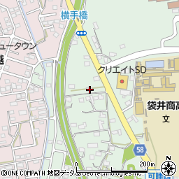 静岡県袋井市久能2291周辺の地図