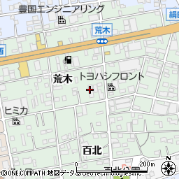 ボンとらや花田工場周辺の地図