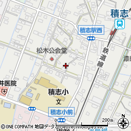 静岡県浜松市中央区積志町1541周辺の地図