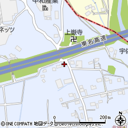 静岡県袋井市国本451-2周辺の地図
