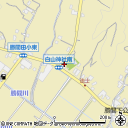 静岡県牧之原市勝間651周辺の地図