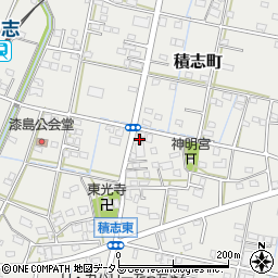 静岡県浜松市中央区積志町1082周辺の地図