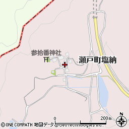 岡山県岡山市東区瀬戸町塩納1409周辺の地図