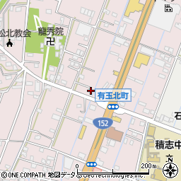 静岡県浜松市中央区有玉北町698周辺の地図