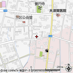 静岡県浜松市中央区笠井町316周辺の地図