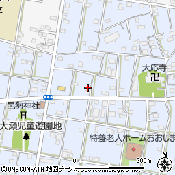 静岡県浜松市中央区大島町1190周辺の地図