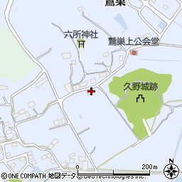 静岡県袋井市鷲巣1073-1周辺の地図