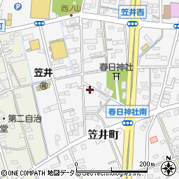 静岡県浜松市中央区笠井町1331周辺の地図