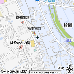 ウエルシア吉田片岡店周辺の地図