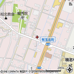 静岡県浜松市中央区有玉北町697周辺の地図