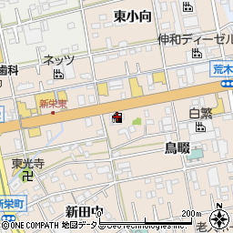 ＥＮＥＯＳセルフ新栄ＳＳ周辺の地図