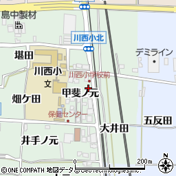 木津警察署祝園交番周辺の地図