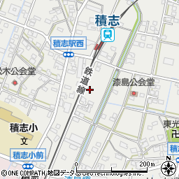 静岡県浜松市中央区積志町1445周辺の地図