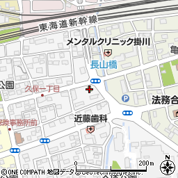 カレーハウスＣｏＣｏ壱番屋掛川久保店周辺の地図
