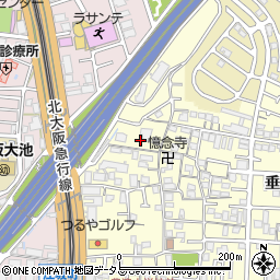 江坂ガーデンヒラノステージＣ棟周辺の地図