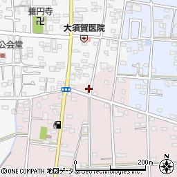 静岡県浜松市中央区恒武町555周辺の地図