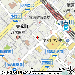 兵庫県加古川市加古川町篠原町301周辺の地図