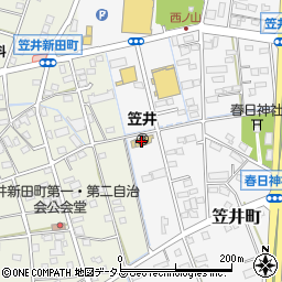 静岡県浜松市中央区笠井町1284周辺の地図