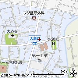 静岡県浜松市中央区大島町972周辺の地図