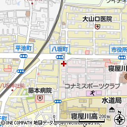 スペース寝屋川本町第１駐車場周辺の地図