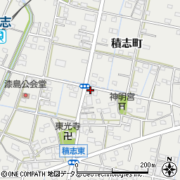 静岡県浜松市中央区積志町1083周辺の地図